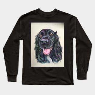 Black Cocker Spaniel Long Sleeve T-Shirt